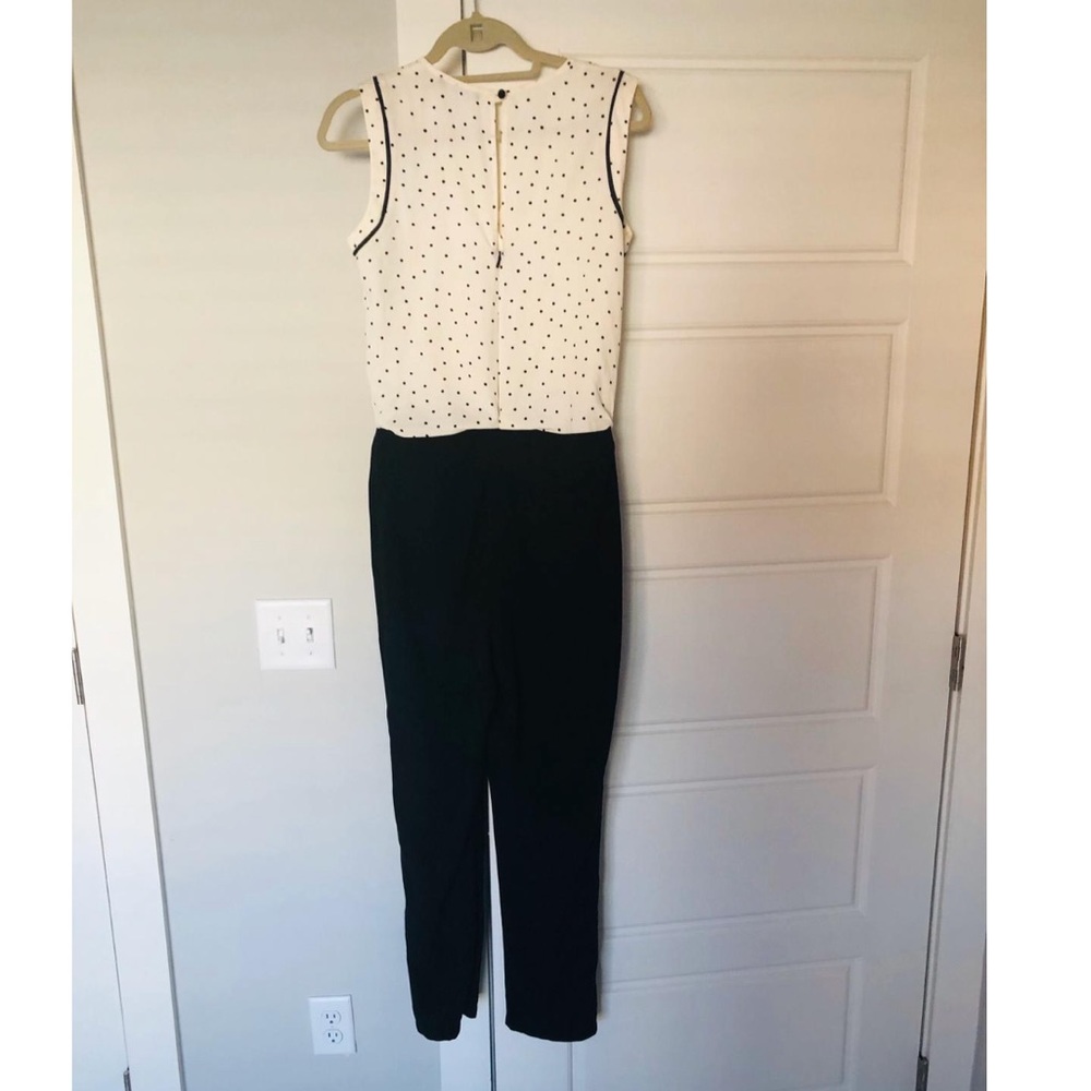 Black and White Jumpsuit - Picture 5 of 10